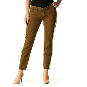 Hudson Jeans Brown Chic Colorblock All Day Wear Jeans